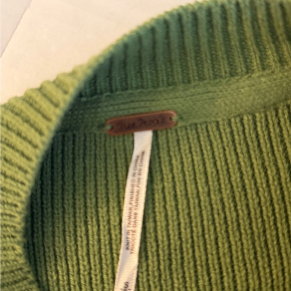 NWT Free People Easy Street tunic in green Small - Picture 5 of 6